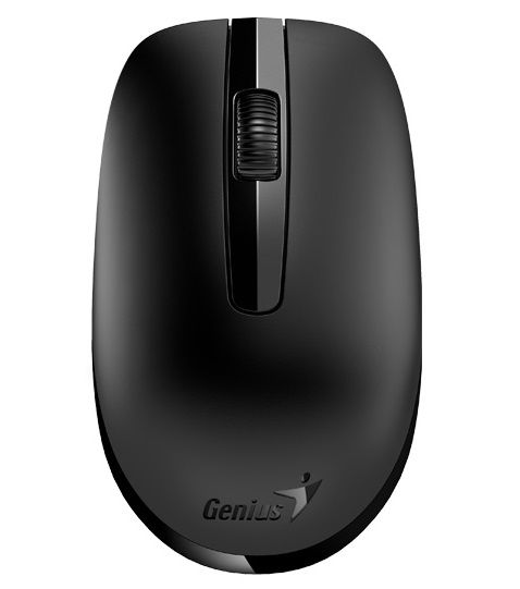 ���� ������������ Genius NX-7007, Black, USB 2.4 GHz, ���������� (������ BlueEye), 1200 dpi, 3 ������, 1xAA - �������� 2