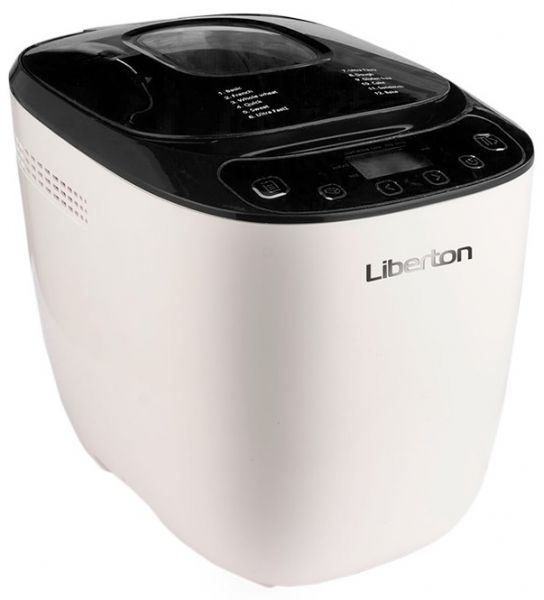 ��������� Liberton LBM-6304, White/Black, 600 ��, 12 ��������, 1 ���������, 1 ����, ������� 700/900�, ��������� ����, ��������� �����������, �������� ������ - �������� 1