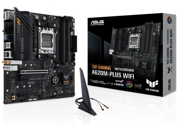 ����������� ����� Asus TUF Gaming A620M-Plus WIFI (AM5, A620, DDR5) - �������� 1