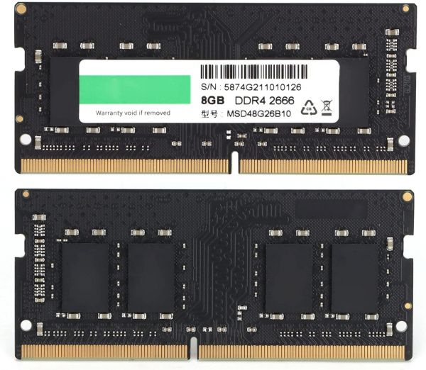  SO-DIMM, DDR4, 8Gb, 2666 MHz, Maxsun, 1.2V, CL19 (MSD48G26B10) -  4