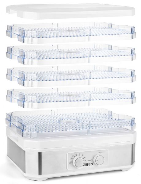 ������� ������ �� ������ Eisen EFD-055W White, 500W, ��������� ���������, 5 �����, ������ ���������� ������ 3��, ������ 38��, ����������� ����������� 35-70C, ������� ������, ������ ������, ������ �� �������� - �������� 6