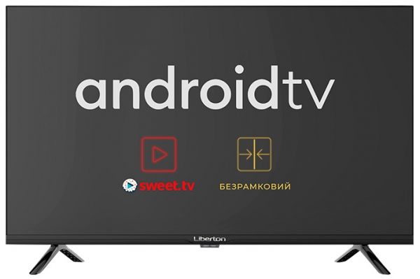 ��������� 32" Liberton LTV-32H02AT, LED, HD, 1366x768, 60 ��, Android, DVB-T2/�, 3xHDMI, USB, VESA 200x200 - �������� 1