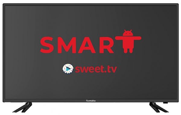  42" Sumato 42FTS03, LED, 1920x1080, 60 , Smart TV, DVB-T2/C, HDMI, USB, VESA 200x100 -  1