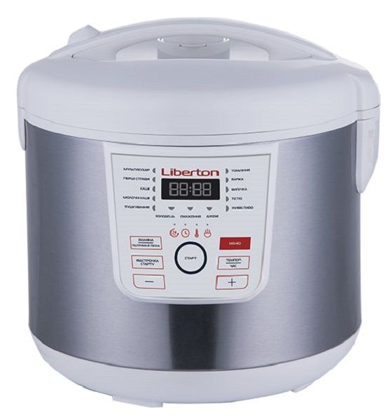 ����������� Liberton LMC-3101, White/Grey, 900W, 5�, ���������� �����������, 13 ��������, �����������, ���������� �������� ����, ��������� �����������, ������, �������� ������, LED-������� - �������� 1