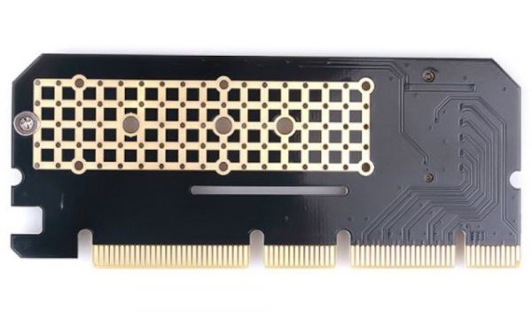 �����-������� Maiwo, PCI-E 4x, ��� 1 x SSD M.2 (���� M, NVMe), �������� �������: 2230/2242/2260/2280 (KT046) - �������� 2