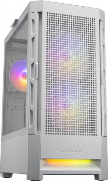 ������ Cougar Duoface RGB White, ��� ��, ATX/Micro ATX/Mini ITX, USB 3.0 x2, USB 2.0 x1, RGB ���������, 2x140 ARGB, 1x120 ARGB, ���������� ������, 230x491x386 �� - �������� 9