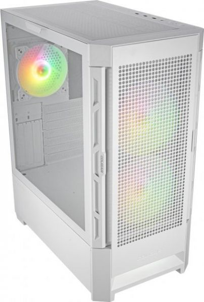 ������ Cougar Duoface RGB White, ��� ��, ATX/Micro ATX/Mini ITX, USB 3.0 x2, USB 2.0 x1, RGB ���������, 2x140 ARGB, 1x120 ARGB, ���������� ������, 230x491x386 �� - �������� 7