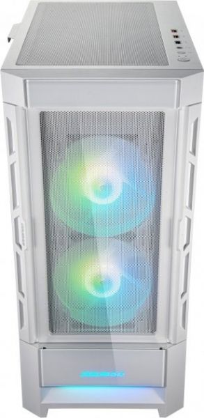 ������ Cougar Duoface RGB White, ��� ��, ATX/Micro ATX/Mini ITX, USB 3.0 x2, USB 2.0 x1, RGB ���������, 2x140 ARGB, 1x120 ARGB, ���������� ������, 230x491x386 �� - �������� 4