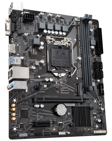 . 1200 (H510) Gigabyte H510M H V2, H470, 2xDDR4, Int.Video(CPU), 4xSATA3, 1xM.2, 1xPCI-E 16x 3.0, 1xPCI-E 1x 3.0, ALC897, RTL8111H, 4xUSB3.2/6xUSB2.0, VGA/HDMI, MicroATX -  3