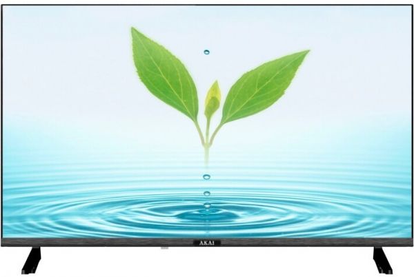��������� 40" Akai AK40FHD22W, LED Full HD 1920x1280, 60 ��, Smart TV, DVB-T2/C, 3xHDMI, 2xUSB, VESA 100x100 - �������� 1