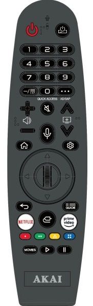 ��������� 40" Akai AK40FHD22W, LED Full HD 1920x1280, 60 ��, Smart TV, DVB-T2/C, 3xHDMI, 2xUSB, VESA 100x100 - �������� 5