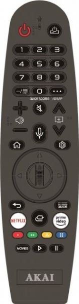 �������� 43" Akai AK43FHD22W, LED Full HD 1920x1080, 60 ��, Smart TV, DVB-T2/C, 3xHDMI, 2xUSB, VESA 200x100 - �������� 5