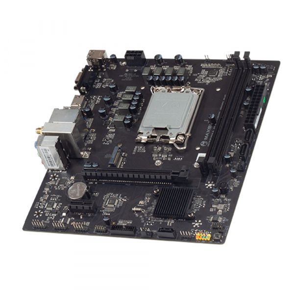 ���.����� LGA1700, Maxsun B760M GAMING WIFI D5, B760, 2xDDR5, Int.Video(CPU), 3xSATA3, 1xPCI-E 16x 4.0, 1xPCI-E 1x, 1xM.2 4.0, WiFi 6+BT5.2, RTL8125B, 4xUSB3.2xUSB2.0, VGA/HDMI, MicroATX (MS-B760M GAMING WIFI D5) - �������� 2