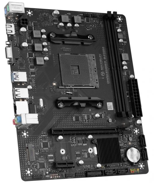 . AM4 (B450) Maxsun Challenger B450M, B450, 2xDDR4, Int.Video(CPU), 4xSATA3, 1xM.2, PCI-E 16x 3.0, PCI-E 1x 3.0, ALC897, RTL8111H, 2xUSB3.2/2xUSB2.0, VGA/HDMI, Micro ATX (MS-Challenger B450M) -  3