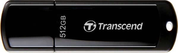 USB 3.1 Flash Drive 512Gb Transcend JetFlash 700, Black (TS512GJF700) - �������� 1