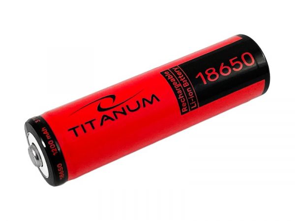 ����������� 18650, 1200 mAh, Titanum, 1 ��, Li-ion, Bulk - �������� 1