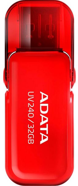 USB Flash Drive 32Gb ADATA UV240, Red (AUV240-32G-RRD) -  2