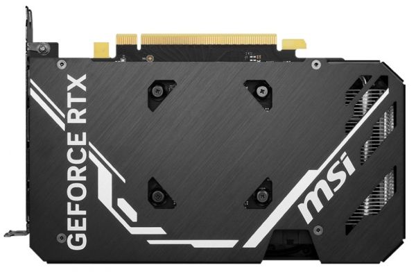 ³ GeForce RTX 4060 Ti, MSI, VENTUS 2X BLACK OC, 16Gb GDDR6, 128-bit, HDMI/3xDP, 2625/18000 MHz, 8-pin (RTX 4060 Ti VENTUS 2X BLACK 16G OC) -  4