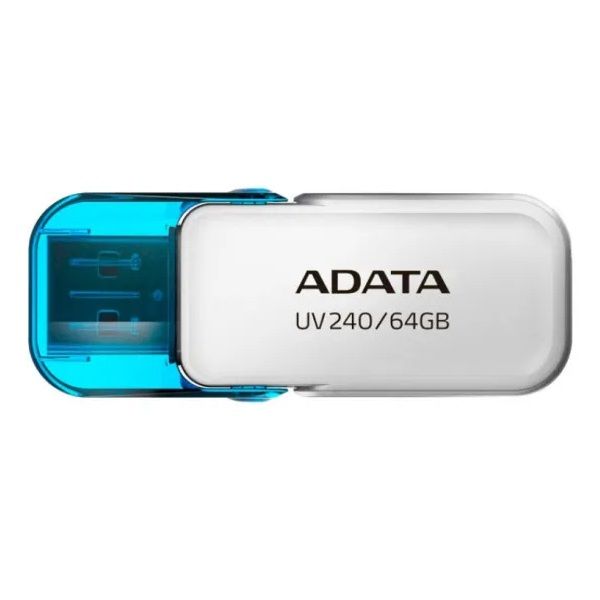 USB Flash Drive 64Gb ADATA UV240, White (AUV240-64G-RWH) - �������� 1