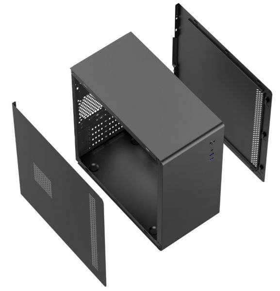 ������ GameMax A200-BK-NP Black, ��� ��, Mini-Tower, Micro ATX / Mini ITX, 2xUSB 3.0 - �������� 8