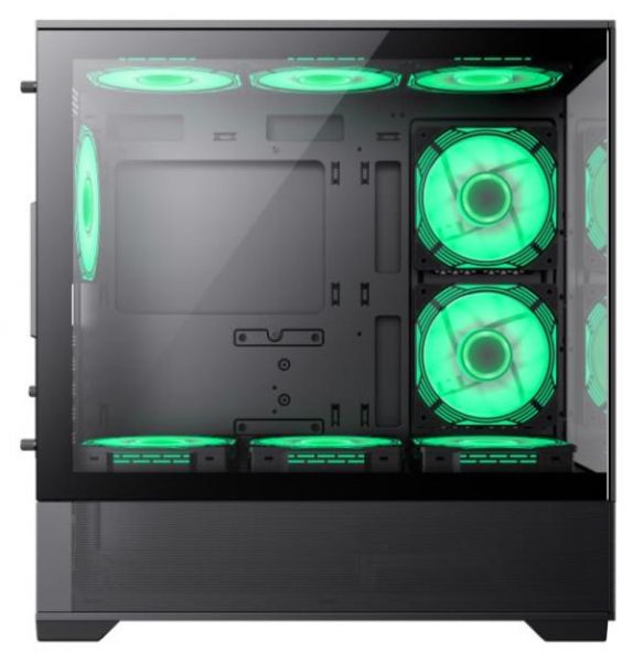 ������ GameMax Vista MB Black, ��� ��, Mid Tower, Micro ATX / Mini-ITX, 2xUSB 2.0, 1xUSB 3.0, 485x210x433 ��, 0.6 ��, 7.45 �� - �������� 9