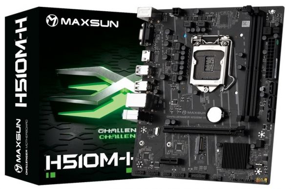 ����������� ����� Maxsun Challenger H510M-H (s-1200, Intel H470, DDR4) - �������� 1