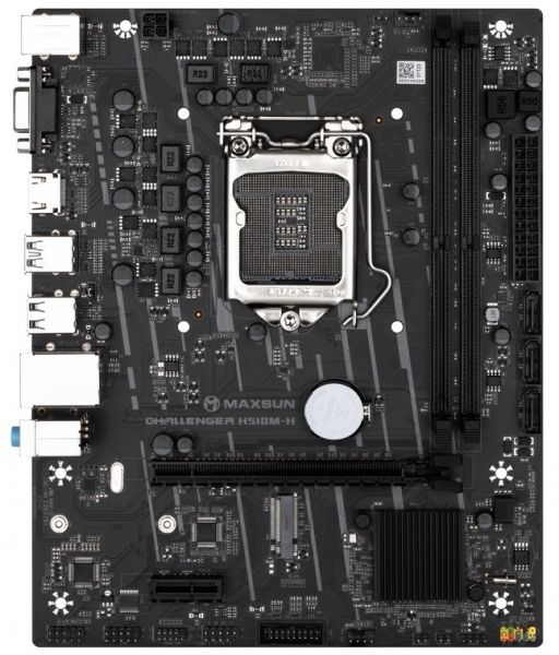 ����������� ����� Maxsun Challenger H510M-H (s-1200, Intel H470, DDR4) - �������� 3