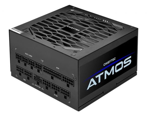 ���� ������� Chieftec 850W CPX-850FC Atmos, ���������, 80+ GOLD, Active PFC, 135�� FDB, 1xMB 24pin(20+4), 2xCPU 8pin(4+4), 4xMolex, 9xSATA, 2xPCIe 8pin(6+2), 1xPCIe GEN5 16pin, Fully M - �������� 1