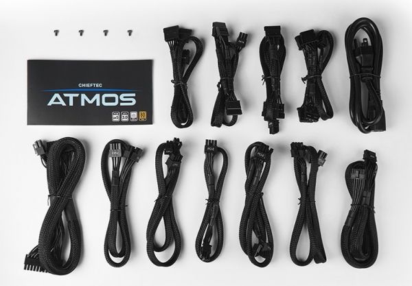 ���� ������� Chieftec 850W CPX-850FC Atmos, ���������, 80+ GOLD, Active PFC, 135�� FDB, 1xMB 24pin(20+4), 2xCPU 8pin(4+4), 4xMolex, 9xSATA, 2xPCIe 8pin(6+2), 1xPCIe GEN5 16pin, Fully M - �������� 6