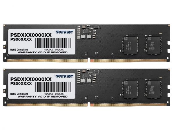' 16Gb x 2 (32Gb Kit) DDR5, 5600 MHz, Patriot, CL46, 1.1V (PSD532G5600K) -  1