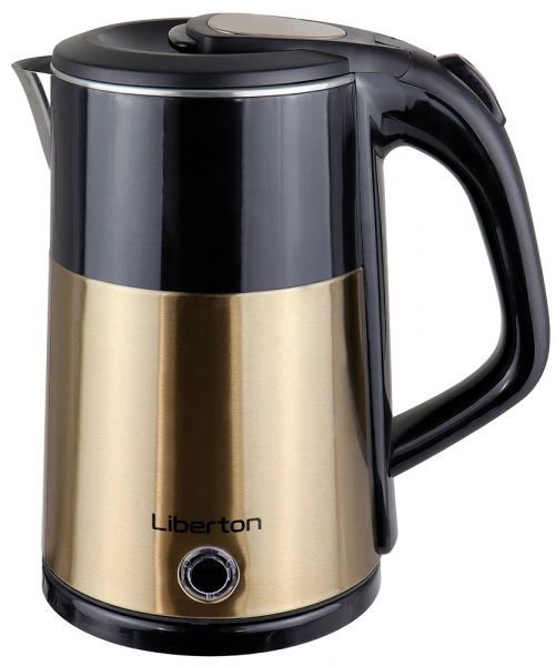 ������������� Liberton LEK-6827, Black/Gold, 1500W, 1.8�, ��������, ������� ������ (����������+�������), ��������������, ��������� ���������, ���������� ������ ������, ����� ������ ���� ���������� - �������� 1