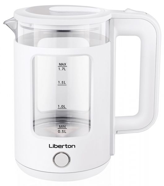 ������������� Liberton LEK-6830, White, 1500W, 1.7�, ��������, ������� ������ (����������� �����+������), LED-���������, ��������������, ��������� ���������, ���������� ������ ������, ����� ������ ���� ���������� - �������� 1