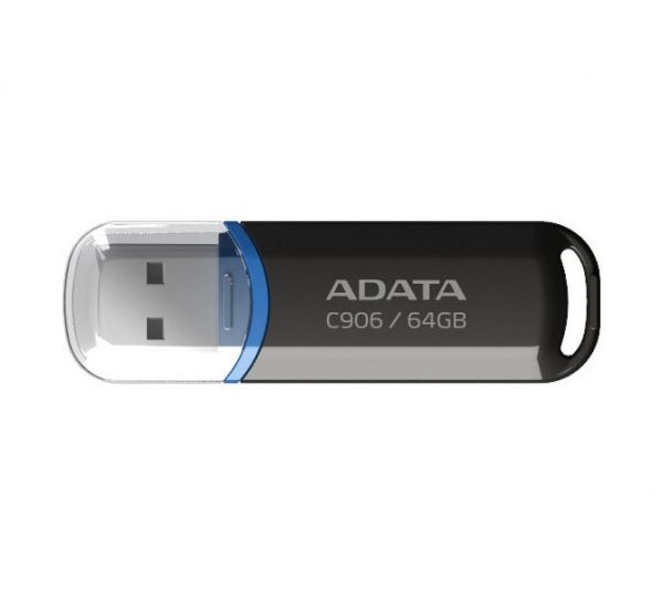 USB Flash Drive 64Gb ADATA C906, Black (AC906-64G-RBK) - �������� 1