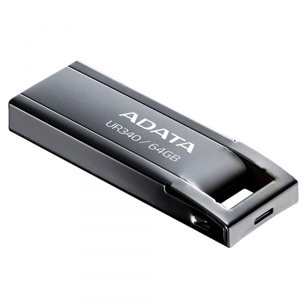 USB 3.2 Flash Drive 64Gb ADATA UR340, Black (AROY-UR340-64GBK) - �������� 3