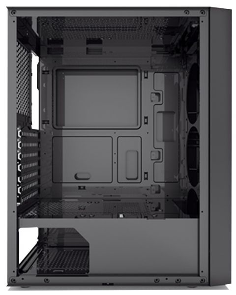 ������ PcCooler MA100 MESH, Black, Mid Tower, ��� ��, ��� ATX / Micro ATX / Mini ITX, 1xUSB 3.0 / 2xUSB 2.0, ����. CPU - 160 �� / GPU - 310 ��, 3x120 �� ARGB, ������� ������ �� ����������� ������ - �������� 5