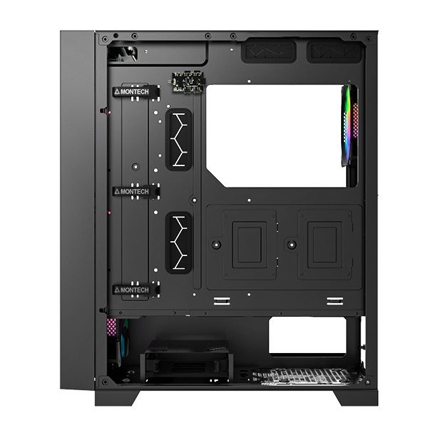 ������ Montech AIR 1000 PREMIUM, Black, Mid Tower, ��� ��, ��� ATX / Micro ATX / Mini ITX, 2xUSB 3.0 / 1xUSB 2.0, ����. CPU - 170 �� / GPU - 340 ��, 3x140 �� ARGB / 1x120 �� ARGB, ������� ������ �� ����������� ������ - �������� 5
