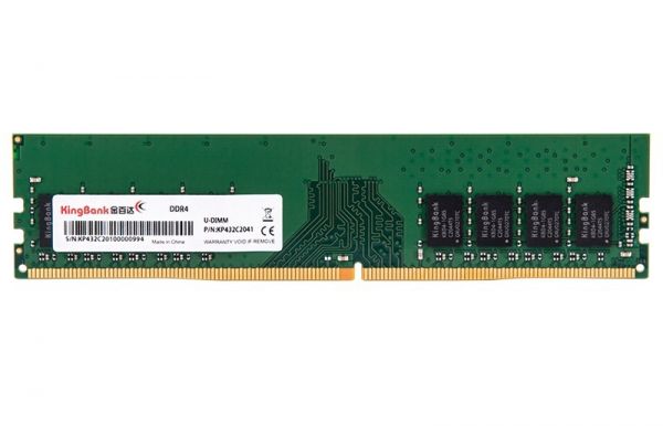  16Gb DDR4, 2666 MHz, KingBank, CL19, 1.2V (KB266616X1) -  1