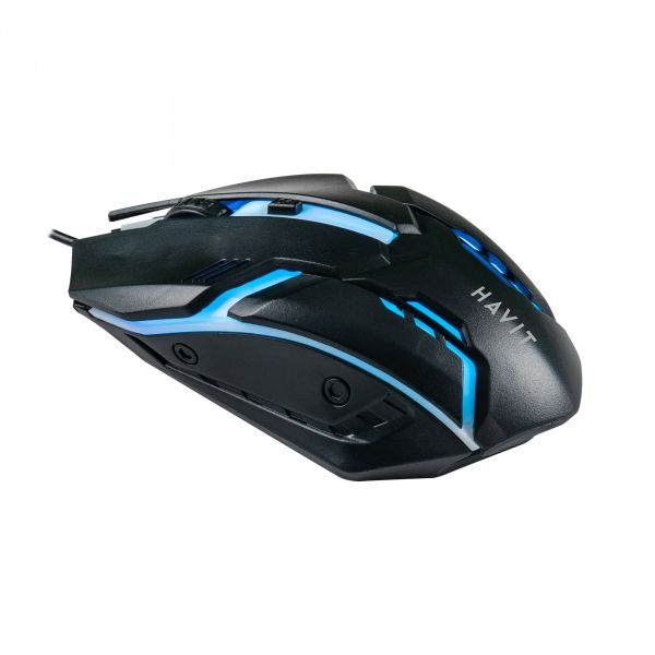 ���� Havit MS4239, Black, USB, �������, 800-1200 dpi, 4 ������, LED �����������, 1.35 � (HV-MS4239) - �������� 1