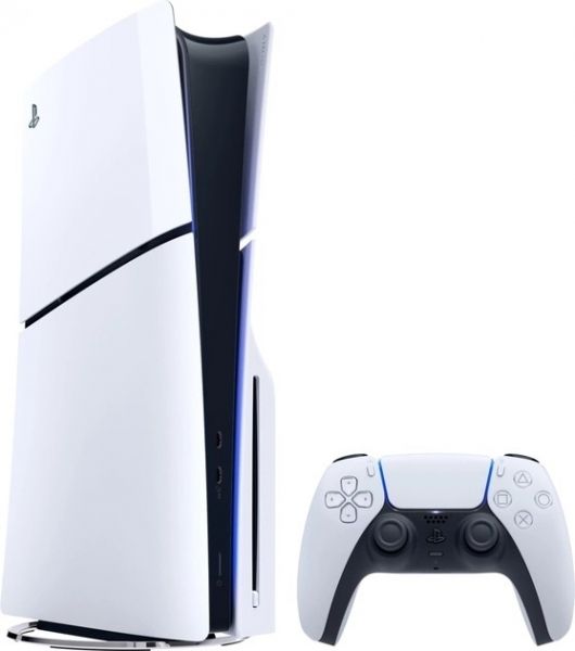 ������� ��������� Sony PlayStation 5 Slim, White, � Blu-ray �������� (CFI-2008) - �������� 1