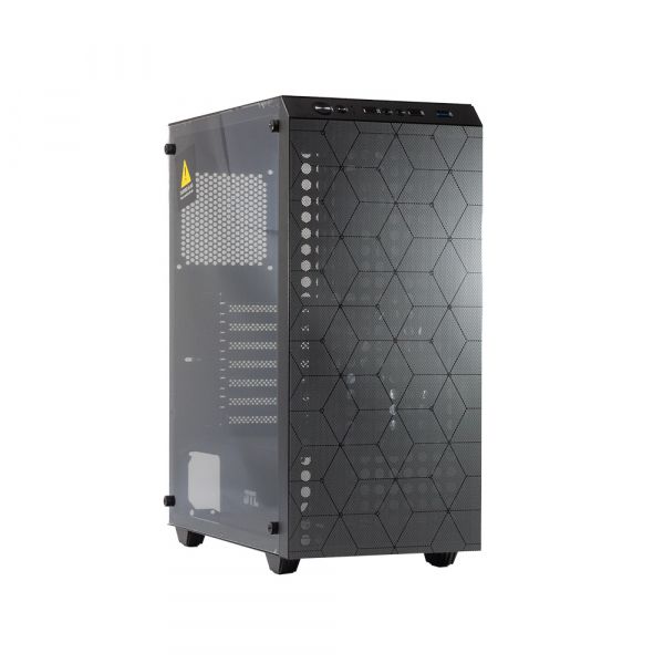 ������ GTL 2625B1 Black, ��� ��, Mid Tower, ATX / Micro ATX / Mini ITX, 2xUSB 2.0, 1xUSB 3.0, 375x200x430 ��, 0.4 ��, 3.5 �� - �������� 1