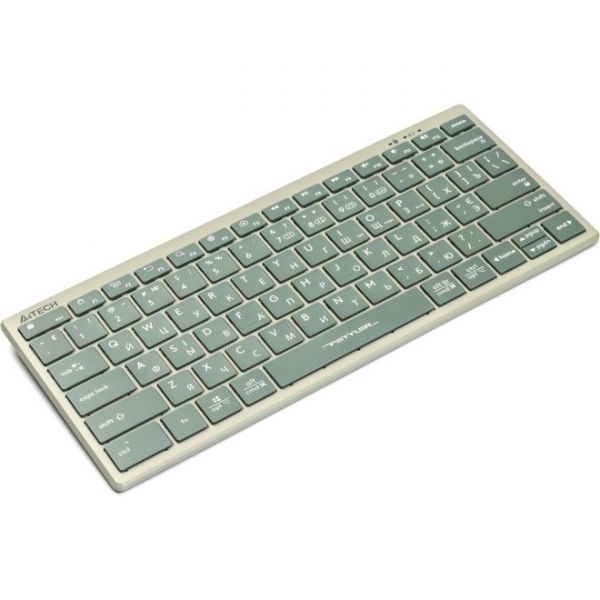   A4tech FBX51C Matcha Green, Bluetooth/2.4 , Fstyler Compact Size keyboard, USB, 300  -  3