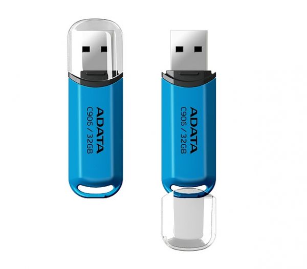 USB Flash Drive 32Gb ADATA C906, Blue (AC906-32G-RWB) - �������� 2
