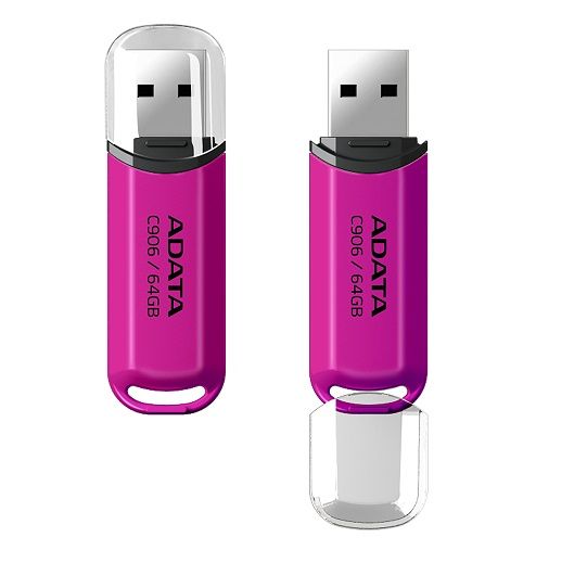 USB Flash Drive 64Gb ADATA C906, Purple (AC906-64G-RPP) - �������� 2