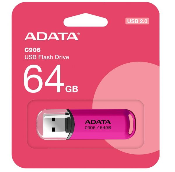 USB Flash Drive 64Gb ADATA C906, Purple (AC906-64G-RPP) - �������� 3