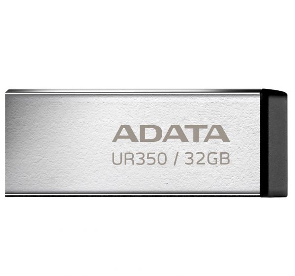 ���� ����������� USB 32Gb ADATA UR350, Silver/Black, USB 3.2 Gen 1, �� 100 ��/� (UR350-32G-RSR/BK) - �������� 2