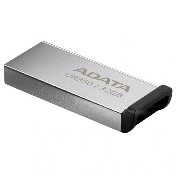 ���� ����������� USB 32Gb ADATA UR350, Silver/Black, USB 3.2 Gen 1, �� 100 ��/� (UR350-32G-RSR/BK) - �������� 3