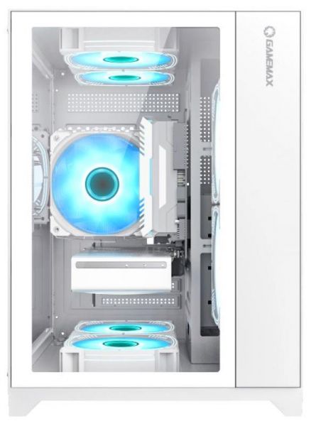  GameMax Infinity Mini White,  , Mini Tower, Micro ATX / Mini ITX, 1USB 3.0, 2USB 2.0, 358275373 , 3.6 -  7