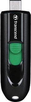 USB 3.2 Flash Drive 512Gb Transcend JetFlash 790C, Black (TS512GJF790C) - �������� 1