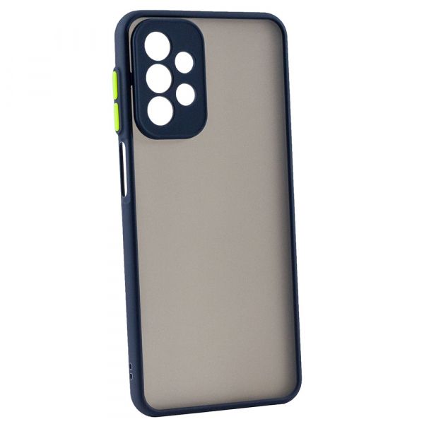 �������� ����������� ��� ��������� Samsung A23 (A235), Gingle Matte Case (strong) Dark Blue - �������� 1
