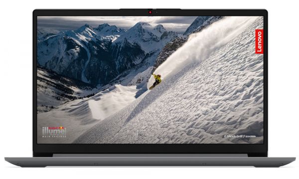 ������� 15" Lenovo IdeaPad 1 15ALC7 (82R400B6RM) Cloud Grey 15.6" ������� Full HD 1920x1080, AMD Ryzen 7 5700U 1.8-4.3GHz, RAM 8Gb, SSD 512Gb, AMD Radeon Graphics, DOS - �������� 1